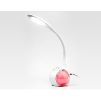 Светодиодная настольная лампа с RGB подсветкой Ambrella light DE532 WH белый LED 4200K+RGB 7.5W, фото5