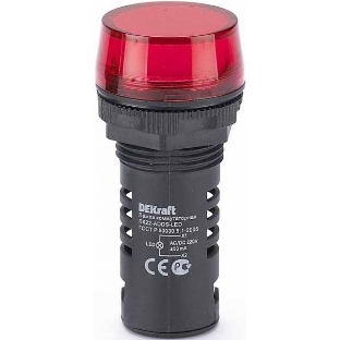 Лампа коммутационный ADDS 22мм LED 220В AC/DC ЛK-22 красн. SchE 25119DEK