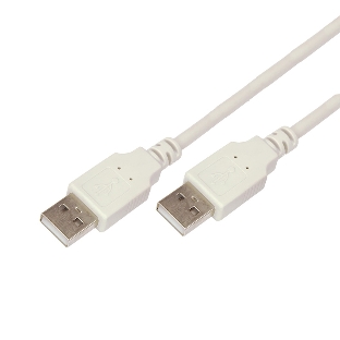 Кабель Rexant USB A - USB A 3 метра, серый