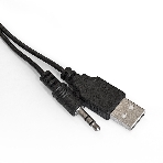 Акустическая система 2.0 ExeGate EX289920RUS Disco 140 Red (питание USB, 2х3Вт (6Вт RMS), 100-20000Гц, красный), фото3