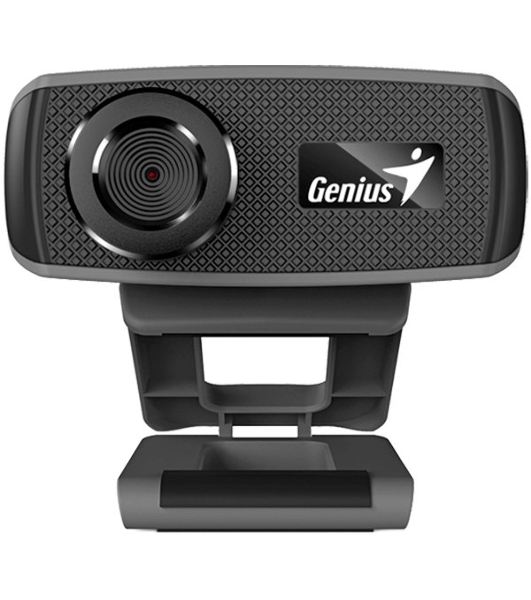 Веб-камера Genius FaceCam 1000X 1280x720, 30 кадр/с, USB, микрофон, универсальное крепление