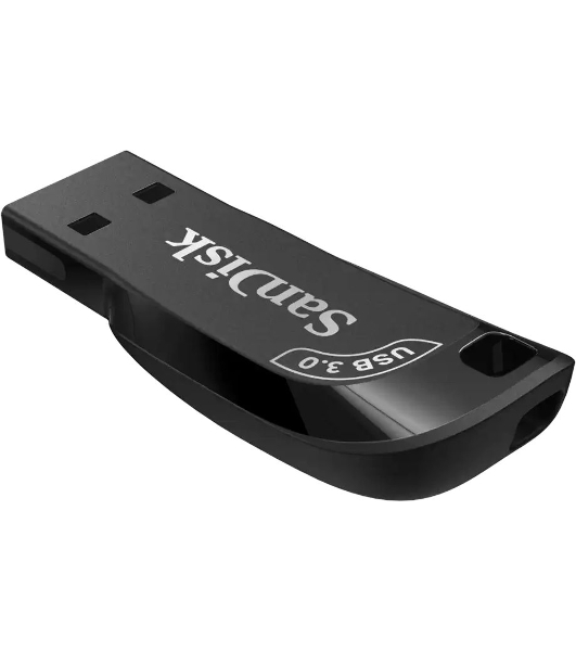 Флешка USB Sandisk CZ410 Shift Ultra (SDCZ410-256G-G46), 256Gb, USB 3.2, R/W 100/45, черный