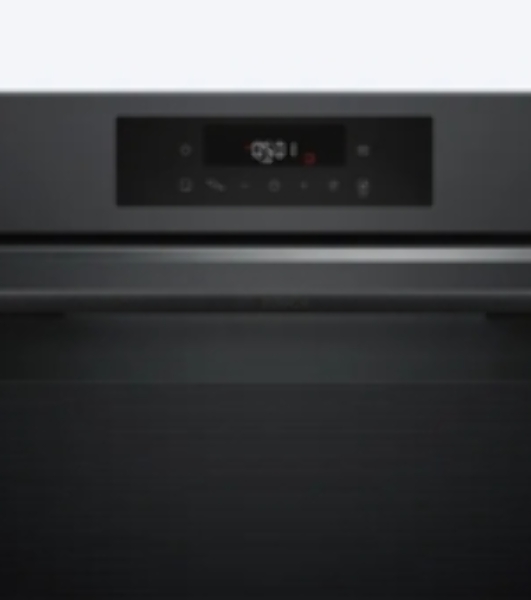 Духовой шкаф электрический Bosch HJG852YT0T Serie 6, 60 см, 66 л, черный матовый,сенсорное управление, 8 режимов+AutoPilot 30(30 автоматических программ), LCD-дисплей, галогенное освещение, самоочистка EcoClean,Soft Open and Soft Close door,телескопические направляющие на 2 уровнях
