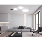 Светильник светодиодный ультратонкий Ambrella light FZ1903 WH белый IP54 20W 3000K-6500K CCT-переключатель D300*25 (Без ПДУ), фото3