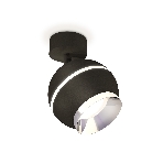 Комплект поворотного светильника Ambrella light XM1102002 SBK/PBK черный песок/серебро полированное MR16 GU5.3 LED 3W 4200K (A2210, C1102, N7032), фото4