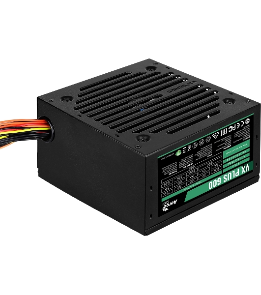 Блок питания Aerocool/Formula VX-600 PLUS, 600Вт 120мм, черный