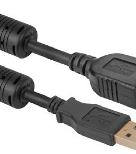 Кабель Defender PRO USB 2.0 кабель удлинительный 1.8м AM/AF, зол.конт, 2фер.фил.