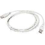 Кабель Rexant USB A - USB A 3 метра, серый, фото2
