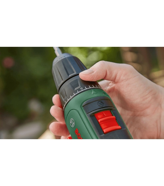 Дрель-шуруповерт Bosch EasyDrill 1200, 12 В, 1.5 Ач, 30 Нм, щеточный