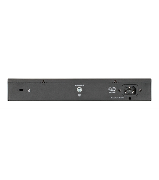 Коммутатор D-Link DGS-1100-18PV2/A3A, 16×1 Гбит/с + 2×1 Гбит/с Combo, настраиваемый