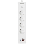 Сетевой фильтр Philips CHP8246WA/51 2м, 4 розетки, белый, фото3