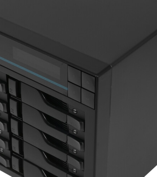 Сетевое хранилище ASUSTOR AS7110T 10-Bay NAS/Media player/Intel Xeon E-2224 3.4GHz up to 4.6GHz(Quad-Core), 8Gb SO-DIMM DDR4, noHDD(HDD,SSD),/10x1GbE+3x2,5Gbe(LAN)/3xUSB3.2,HDMI/M.2/4ip camera license; 90IX01D1-BW3S1