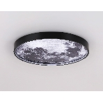 Настенно-потолочный светодиодный светильник Ambrella light FW11111 BK черный 18W LED 3000-6400K D300*38, фото5
