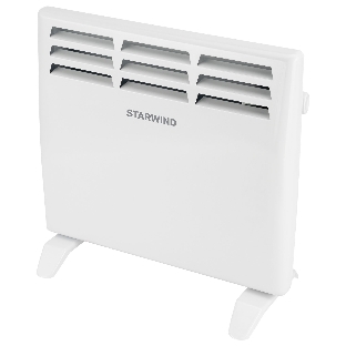Конвектор электрический Starwind SHV1010 белый, 1000 Вт, 15 м2, термостат