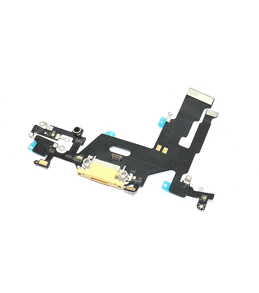 Шлейф разъема питания для iPhone 11 золотой
