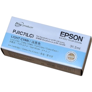 Картридж струйный Epson PJIC7 светло-голубой для Discproducer PP-100 (C13S020448/C13S020689)