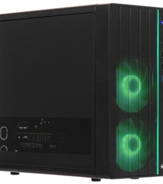 Компьютер IRU Tactio 310H6SEA MT i5 12400F (2.5) 16Gb SSD512Gb RTX5060 8Gb без ОС GbitEth 500W черный (RUS) (2165188)