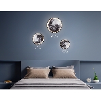 Настенно-потолочный светодиодный светильник Ambrella light FW11111 BK черный 18W LED 3000-6400K D300*38, фото4