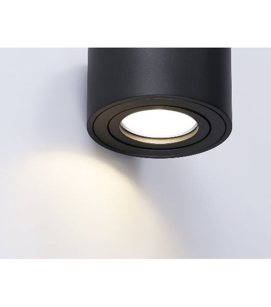 Светильник Ambrella light TN223 SBK черный песок GU5.3 D80*50