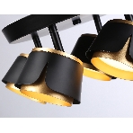 Светильник Ambrella light TN71243/4 BK/GD черный/золото GX53/4 D250*147, фото5