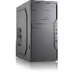 Корпус Foxline FL-733R-450W, Mini-Tower, чёрный, БП 450 Вт, фото7