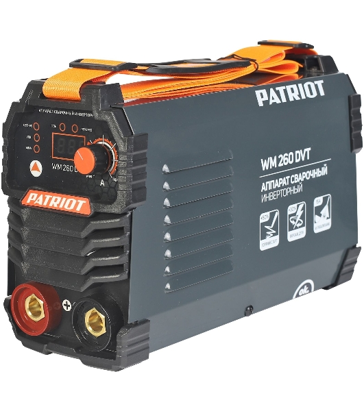 Сварочный аппарат Patriot WM260DVT инвертор MMA/TL/vrd 12.5кВт
