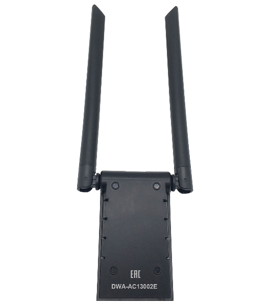 Сетевой адаптер WiFi Digma DWA-AC13002E AC1300 USB 3.0 (ант.внеш.съем) 2ант. (упак.:1шт)