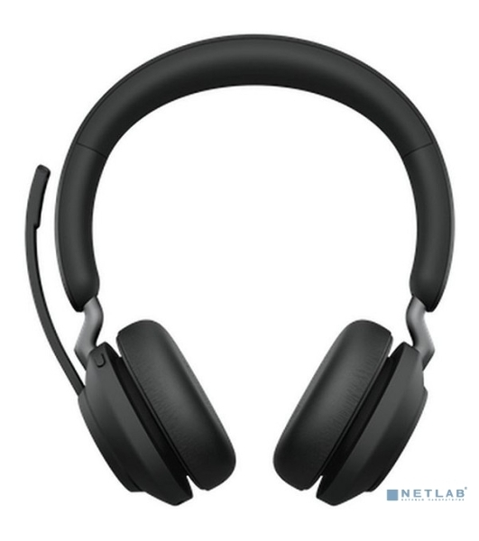 Гарнитура Jabra Evolve2 65 чёрный, беспроводная, Bluetooth, до 37 ч