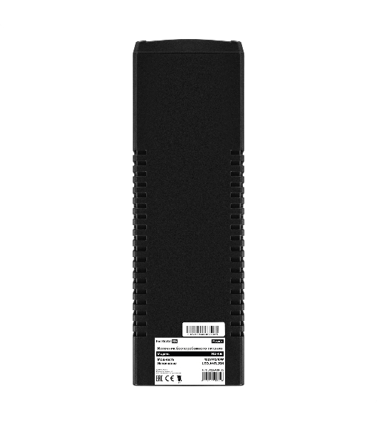 Источник бесперебойного питания ExeGate Power NB-400.LED.AVR.2SH (400VA/240W, LED, AVR, 2*Schuko, батарея 12V 4.5Ah, черный)