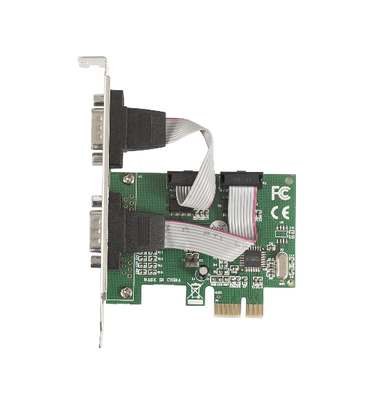 Контроллер ExeGate EXE-307 PCI-E, 2*COM port (OEM)