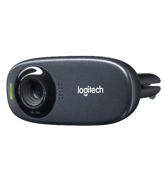 Веб-камера Logitech C310 HD 1280x720, 30 кадр/с, USB Type-A, микрофон (шумоподавление), автоосвещение, универсальное крепление