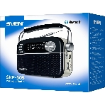 Радиоприемник SVEN SRP-505 (4 Вт, FM/AM/SW, USB, SD/microSD, Bluetooth, 1200 мА·ч)черный, фото9