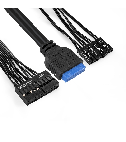 Компьютерный корпус Minitower ExeGate BAA-105U2-01-UNS450 (mATX, БП UNS450 с вент. 12см, 2*USB+2*USB 3.0, аудио, черный)