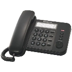 Телефон проводной Panasonic KX-TS2352RUB черный индикатор вызова,порт для доп. телеф. оборуд.,4 уровня громкости звонка, фото2