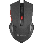 Мышь беспроводная Defender Accura MM-275 красный, 1600 dpi, радиоканал, USB, кнопки - 6, фото10