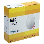 Светильник светодиодный ДПБ 1001 12Вт 4000K IP20 круг бел. IEK LDPB0-1001-12-4000-K01, фото3