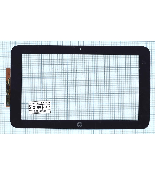 Сенсорное стекло (тачскрин) для HP Pro Slate 10, черное