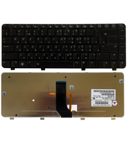 Клавиатура для ноутбука HP Pavilion DV3-2000 DV3-2100 черная с подсветкой