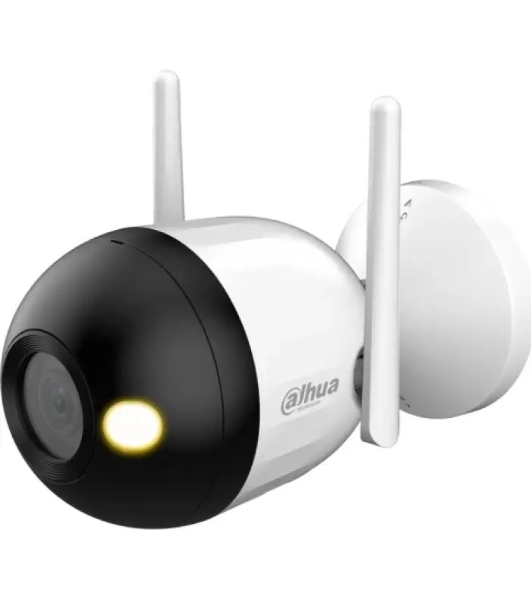 Уличная цилиндрическая IP-видеокамера Dahua DH-IPC-F2CP-PV-0280B Smart Dual Light 2Мп, 1/3” CMOS, объектив 2.8мм, видеоаналитика, ИК 30м, LED 30м, микрофон, динамик, Wi-Fi 2.4ГГц, IP67, металл пластик