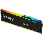 Оперативная память Kingston Fury Beast, DDR5, 16GB (1x16GB), 5200MHz, CL40, DIMM, с радиаторами, RGB, черный, фото8