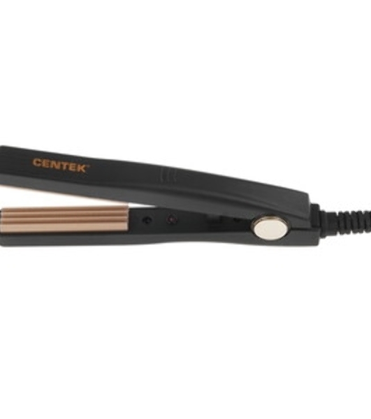 Щипцы для завивки волос Centek CT-2026 черный/золотистый, 12 мм, 200 °C, 1 режим