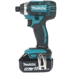 Гайковерт аккумуляторный Makita DTD152RMEуд 18В 2х4А·ч LI-ION 0-3500об/м 1/4'' 1.3кг 165Нм, фото6