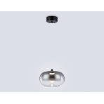 Подвесной светодиодный светильник Ambrella light LH11082 BK/SM черный/дымчатый 4W 3000K D180*130, фото8