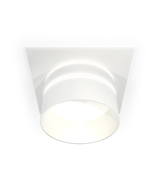 Комплект встраиваемого светильника Ambrella light XC6520062 SWH/FR белый песок/белый матовый MR16 GU5.3 (C6520, N6235)