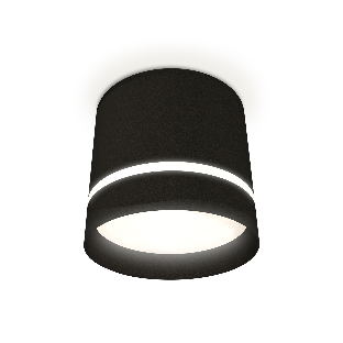 Светильник Ambrella Light XS8111006 SBK/FR черный песок/белый матовый GX53 (C8111, N8462)