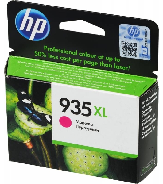 Картридж струйный HP 935XL C2P25AE пурпурный для HP OJ Pro 6830 (825стр.)