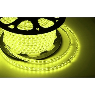 Лента светодиодная Neon-night 220 В, 13х8 мм, IP67, SMD 5050, 60 LED/m, цвет свечения желтый