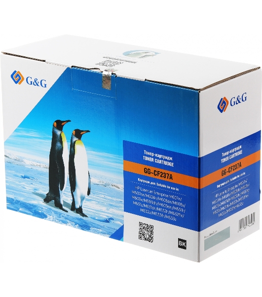 Картридж лазерный G&G GG-CF237A черный (11000 стр.) для HP LJ M607n/M608n/M608dn/M609x/M631h/M631z/M632h