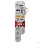 Сетевой фильтр ЭРА белый USF-5es-1.5m-USB-W с заземл 3x0.75мм2 с выкл 5гн+2USB 1.5м, фото3