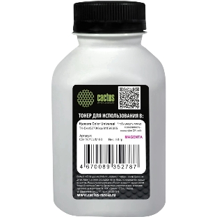 Тонер Cactus CS-TKYCUM-50 пурпурный флакон 50гр. для принтера Kyocera Color Universal TK-5хх/5270/8xx/8115/8305